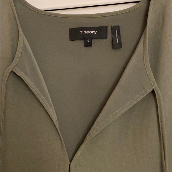 Theory Olive Green Dress - Picture 3 of 6